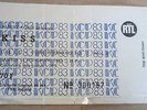 Original Concert Ticket Kiss 1983 - Lick it up tour - KISS ARMY -