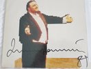 luciano pavarotti hand signed