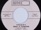 Rockabilly 45 DANNY DELL Froggy Went A Courting WORLD PACIFIC HEAR