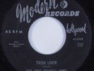 R&B Sax Rocker 45 ETTA MISS PEACHES JAMES Tough Lover MODERN HEAR