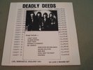 Ozzy Osbourne Deadly Deeds Live Glasgow Scotland 1980 2 LP Black Sabbath No TMOQ