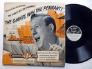 The GIANTS win The Pennant  78rpm  Spoken Word Sports 1952 Chesterfield  e44