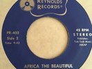 ROLAND HAYES   Africa The Beautiful   REYNOLDS spiritual jazz soul. Bay Area 45.