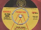 Elton John Your Song DJM DJS.233 VG+ DEMO