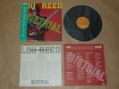 Lou Reed - Mistrial / Japan LP / OBI / 1986 / Record