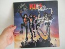 KISS SIGNED IN SILVER DESTROYER  LP ACE GENE PETER AND PAUL EXC. CONDITION