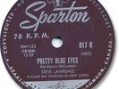1959 STEVE LAWRENCE 78 RPM Record. Pretty Blue Eyes. Canada only