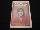 Go-Set Magazine - June 19 1969 - Ronnie Burns Johnny Farnham Poster - Rare