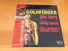 LP OST 007 GOLDFINGER JAPAN OBI JOHN BARRY JAMES BOND