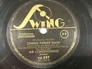 CHARLIE PARKER Air conditioning FRENCH 78 RPM SWING SW 397 MILES DAVIS VG++