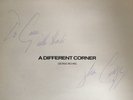 George Michael - A Different Corner Demo/Promo LP dedicated and signed by George