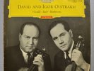 DGG 138 714 RED - DAVID & IGOR OISTRAKH - VIVALDI BACH BEETHOVEN . GERMAN TULIPS