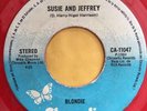 BLONDIE - The Tide Is High / Susie And Jeffrey - EL SALVADOR 45 RED VINYL