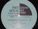 Pet Milk Grand Ole Opry / 1959 / Faron Young / Ferlin Husky / Townsell Sisters