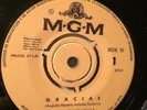 CONNIE FRANCIS CHILE RARE SINGLE GRACIAS /LA GENTE M UNPLAYED SINGLE