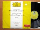 SLPM 138 053 Schubert Bb Trio Beethoven Variations Trio di Trieste RED STEREO