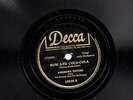 CLASSIC 1945 ANDREW SISTERS 78 RUM AND COCA COLA / ONE MEAT BALLUS DEC 18636 E-