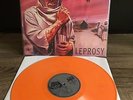Death Leprosy orange /500 Morbid Angel Obituary Incantation Pestilence Autopsy