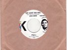 James Brown Bobby Byrd Fight Against Drug Abuse Rare King PSA-1 Promo 45 VG++