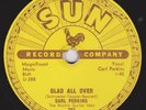 SUN 287 - CARL PERKINS  original 78 rpm E to E+