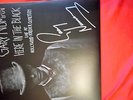 gary numan vinyl  lp record signed double picture discs here in the black live