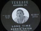 Doo Wop 45 RONNIE CATES Long Time / Old Man River Terrace