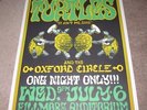 TURTLES & OXFORD CIRCLE - FILLMORE 1966 ORIGINAL CONCERT POSTER