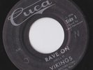 VIKINGS-rave on CUCA 1096 GREAT MIDWEST ROCKER/GUITAR INSTRUMENTAL 45