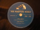 Elvis Presley 78 trs / 78 rpm - HIS MASTER'S VOICE -  POP. 213