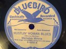 Bluebird 6202 Memphis Minnie HUSTLIN' WOMAN   Blues  78 rpm 1935 E hc