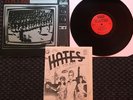 HATES -Panacea lp rare Texas Punk Kbd w/Rare Inner Booklet insert Dicks big boys