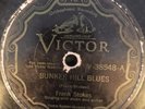 Victor 38548 FRANK STOKES w fiddle   Bunker Hill Blues  1929 78 rpm