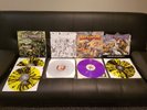 BOLT THROWER 4 VINYL ALL COLOURED VINYL, **SEE PICS** ENTOMBED CARCASS MEMORIUM