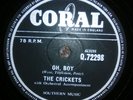 THE CRICKETS 78rpm 