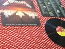Metallica Master Of Puppets MFN60 Original A7/B3 VG/VG UK with lyric inner metal