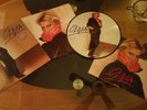 OLIVIA NEWTON-JOHN TOTALLY HOT LP WITH PIC DISC AND PROMO DISCPLAY