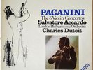 PAGANINI Accardo Violin Concerto Dutoit German DG 2740 121