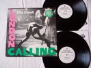 THE CLASH - LONDON CALLING WITH LYRIC INNERS DLP ORIGINAL  EX