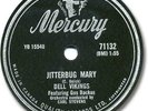 The DELL VIKINGS Rock'n Roll 78 RPM Record. Jitterbug Mary