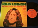 JOHN LENNON Roots Great Rock n Roll Hits ADAM VIII SPINE PRINT prob 70s repro LP