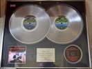 Framed Silver Discs for Thin Lizzy Album 