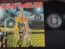 IRON MAIDEN 1st LP Debut (EMI UK Original 1980 + Black Inner) A-1/ B-1 NWOBHM