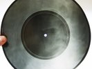 X-Ray 78rpm INSTRUMENTAL SWING with SAX Solo RARE USSR ROENTGEN Neck Bones 1950s
