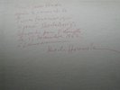 JASCHA HORENSTEIN AUTOGRAPH ORIGINAL SIGNATURE TO JEAN FONDA  LISZT WAGNER FAUST