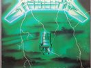 METALLICA 'Ride The Lightning' 1984 original French Bernett LP, GREEN SLEEVE