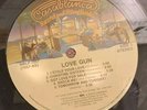 KISS record LOVE GUN 1977 misprint NON-CUSTOM LABEL