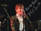 AUTHENTIC SIGNED MARK E SMITH THE FALL 10 X 8 PHOTO...REAL SIGNATURE...COA.