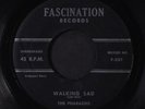 PHARAOHS: Walking Sad / Come On Baby 45 Hear  (plays great) rare Vocal Groups