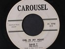 DAVE T & DEL-RAYS: Girl In My Heart / Scooter Town 45 Hear  Vocal Groups