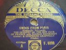 DJANGO REINHARDT,STEPHANE GRAPPELLY *SWING FOR PARIS / THEM THERE EYES*EX